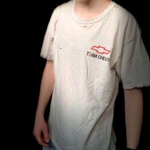 Vintage Distressed Team Chevy Logo T-Shirt